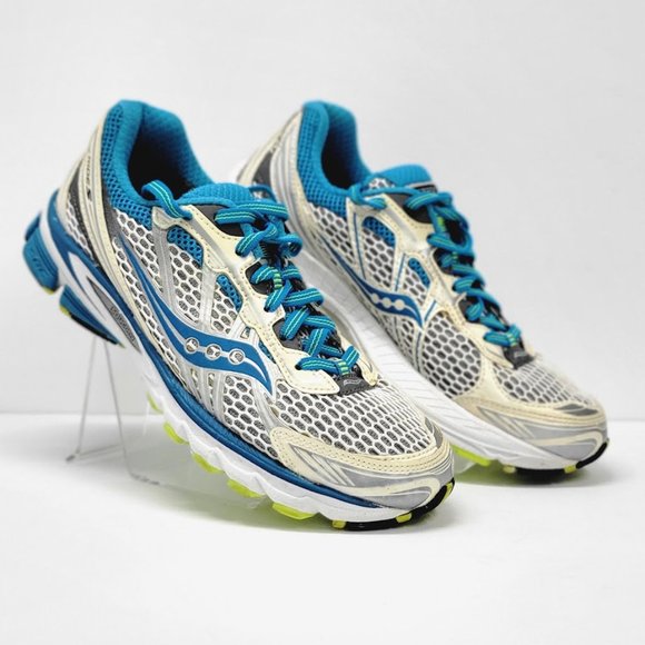 Saucony Shoes - SAUCONY ride 5 running shoes blue Sz 7